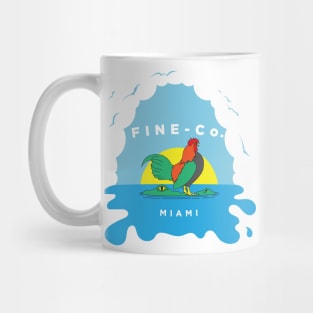 Fine-Co Bandera water drop Mug